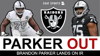 Brandon Parker DONE FOR THE SEASON | Raiders Rumors On Daryl Williams & Teven Jenkins Trade?