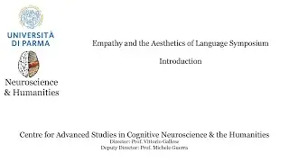 Introduction - Empathy and the Aesthetics of Language Symposium