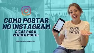 Como criar conteúdos para sua loja no instagram - Amanda Cabral