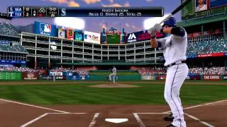MLB 15 The Show Seattle Mariners vs Texas Rangers 8 18 2915