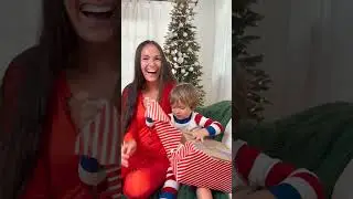 Toddler's Reaction to Bad Christmas Present 😂 #shorts