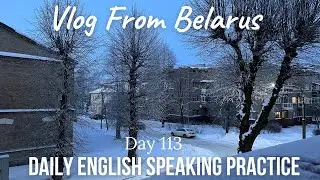 Day 113 | Cold City Walk, Volleyball Training, English Speaking & New Motivation