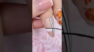 add these stripes to make a plaid accent nail 🍂✨