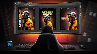 Modern Poster Design in Photoshop | Rule of Thirds Explained (Step-by-Step)