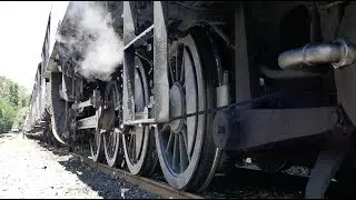 Le Train à Vapeur des Cévennes  de Anduze à Saint Jean du Gard en 4K