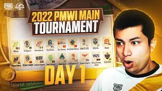 PMWI TOURNAMENT DAY 1 BEST MOMENTS (PUBG MOBILE)