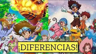 DIFERENCIAS entre DIGIMON ADVENTURE 2020 y DIGIMON ADVENTURE 1999 (original)