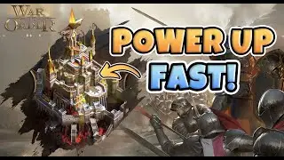 War and Order - Castle Upgrade Guide | (Power Up Fast)