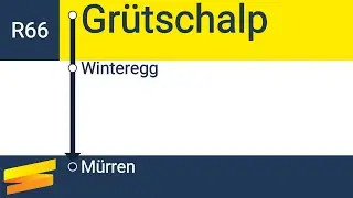 BLM Ansagen » R66 Grütschalp — Mürren | Jungrau Bahnen | SLBahnen