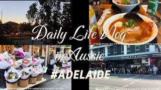 Daily Life Vlog in Aussie | Eating Ramen in Adelaide CBD, Running Sport on Weekends