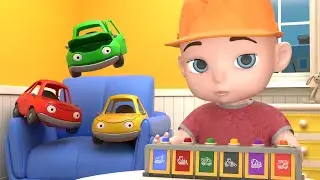 Learning with Cars 🚗 | Fun Learning Songs with Colorful Cars 🎶