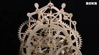 Robotime - ROKR 3D Wooden Puzzle-DIY Building Kits-Brain Teaser Games (Pendulum Clock)(LK501)