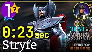 23 sec! 7 Star Stryfe Rank1 [Synergy: Apocalypse, No-boost] Test in ROL #stryfe