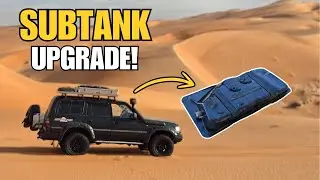 Как установить дополнительный бак на Land Cruiser 80 серии