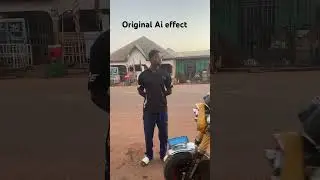 Original Ai effect work done ✅ #ai #effects #aieffects #funny