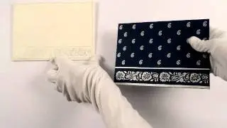 D-902, Blue Color, Designer Multifaith Invitations, Interfaith Wedding Invitations, Wedding Cards
