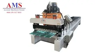0.18mm Aluminium KR5 Roofing Sheet Roll Forming Machine