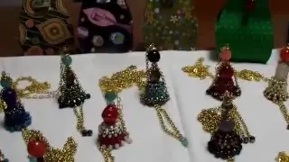 TANTE BAMBOLINE -BEADED DOLLS
