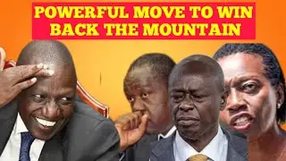 Ruto's powerful strategy to win back the mountain now out