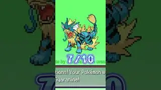 Arcanine and Gyarados Fused Together #shorts #pokemoninfinitefusion #short