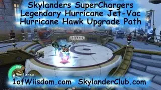 Skylanders SuperChargers Research: Legendary Hurricane Jet Vac Hurricane Hawk Upgrade Path