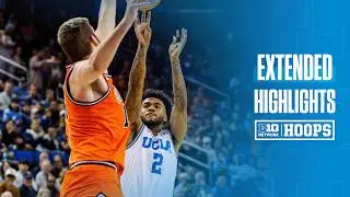 Illinois at UCLA | EXTENDED HIGHLIGHTS | Big Ten Men's Basketball | 02/21/26
