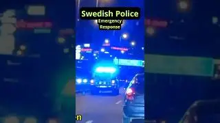 EMERGENCY RESPONSE: Swedish Police Stockholm