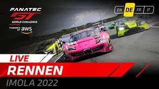 LIVE | Full Race | Imola | Fanatec GT World Challenge Europe Powered by AWS. 2022 - (Deutsche)