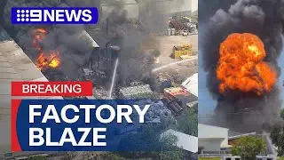 SYDNEY FACTORY FIRE | Initial Radio Comms [GREATER THAN 10TH ALARM]