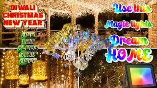 Christmas lighting ideas in budget