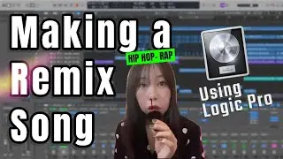 【Beat Make】ループサンプルだけで日本語Rap Remixを作ったにょ🔥Making a J-HIPHOP beats! from scratch with Logic Pro🌟