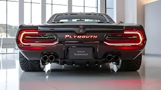 2026 Plymouth Roadrunner &ndash; The Legendary Muscle Car Reborn with V8 & EV Power!