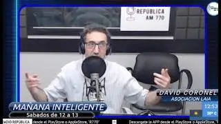 David Coronel de LAIA entrevistado por Sebasti&aacute;n Di Domenica para Ma&ntilde;ana inteligente #IA #argentina