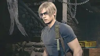 Resident Evil 4 Remake - LEON vs Chainsaw Sisters Hardcore Mode (Strategy)
