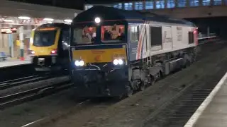 66780 0G66/0G67 Carlisle Yard - Tuebrook Sidings / return, Training run, 15th October 2025