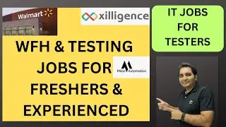 Testing Jobs | Freshers Jobs | QA Jobs #testingjobs