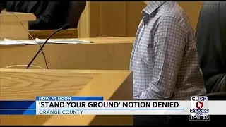 'Stand Your Ground' motion denied