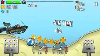 1600m Completed 😱 | Hill Climb Racing Record Run