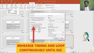 REHEARSE TIMING | LOOP CONTINUOUSLY UNTIL ESC | POWERPOINT | MSOFFICE 2016 | EXHIBITION PRESENTATION