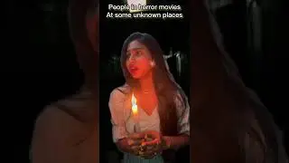 People in horror movies vs me 🤣🤣 #funny #bongposto #bengalicomedy #shorts #horrorstories