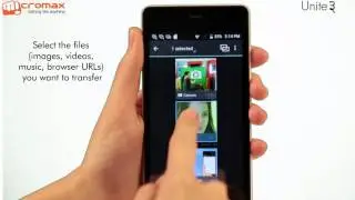 Micromax Unite 3 - Share with Hotknot 30 seconder