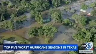 Ranking Houston's worst hurricane seasons since 2008