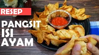 IDE BISNIS RUMAHAN |GAMPANG BANGET BIKIN PANGSIT ISI AYAM SENDIRI DI RUMAH!