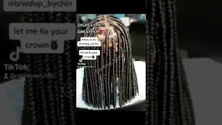 DETAILED Pre-parting // how to prepare the hair for braiding.