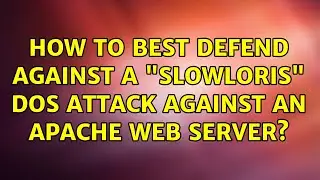 How to best defend against a 