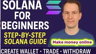 Complete Solana (SOL) Tutorial for Beginners | Wallet Setup, Trading, Deposit, Withdraw, Recover