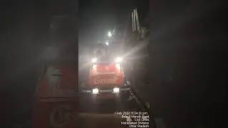 Nagar Nigam Moradabad Exploring New Mechanical Road Sweeping Machine working on Area