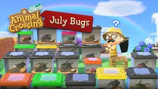 July Bug Guide - Animal Crossing New Horizons