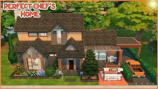 The Perfect Chef's home! | The Sims 4 | Home Chef Hustle Stuff Pack + Tour
