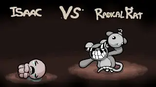 Radical Rat Boss No Hit Fight [The Binding of Isaac] No item